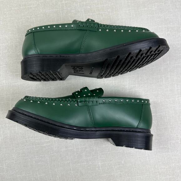 ๐ Supreme x Dr. Martens Studded Penton Loafer "DMS Green" 8W - Picture 5 of 7